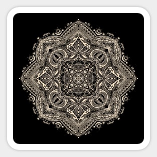 Mandala 07 (Dark Edition) Sticker